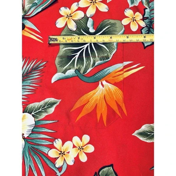 Vintage Alvish Enjoy Life Hawaiian Shirt sz Medium Vacation Cruise Island Wear - Picture 4 of 13